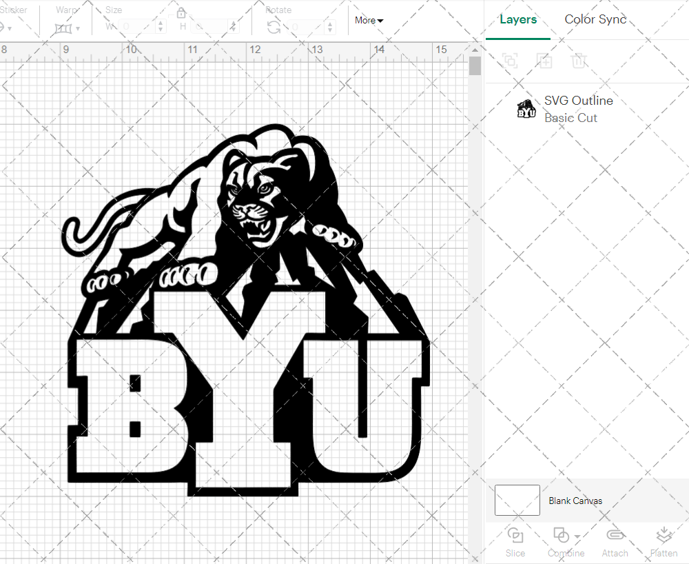 Brigham Young Cougars Alternate 1999 006, Svg, Dxf, Eps, Png 003