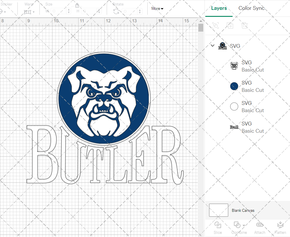 Butler Bulldogs Secondary 1990, Svg, Dxf, Eps, Png - SvgShopArt