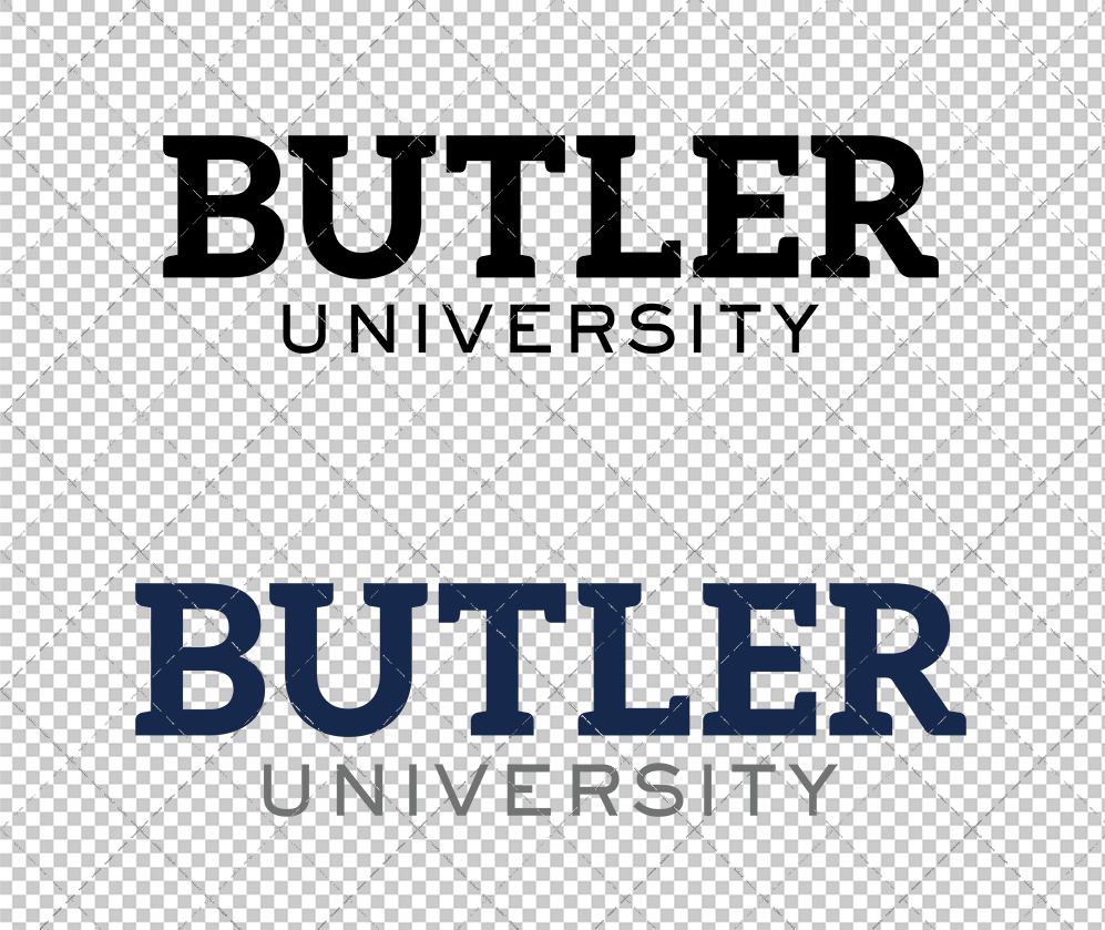 Butler Bulldogs Wordmark 2015 003, Svg, Dxf, Eps, Png - SvgShopArt