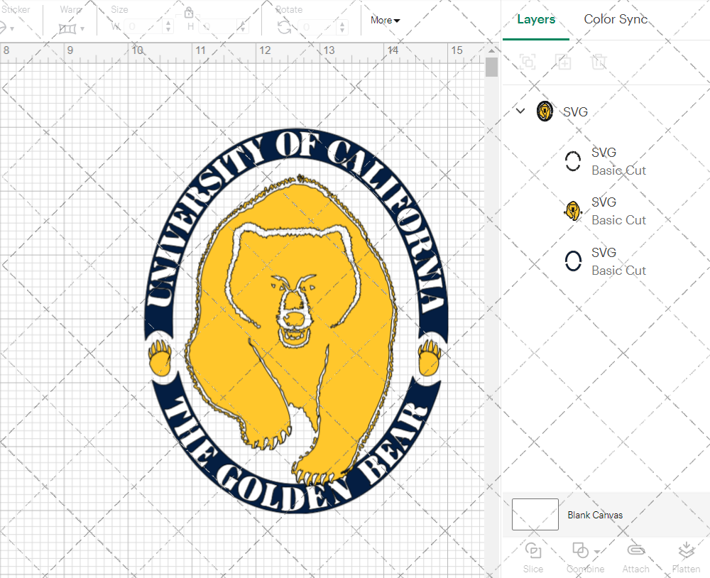 California Golden Bears Alternate 1982 002, Svg, Dxf, Eps, Png - SvgShopArt