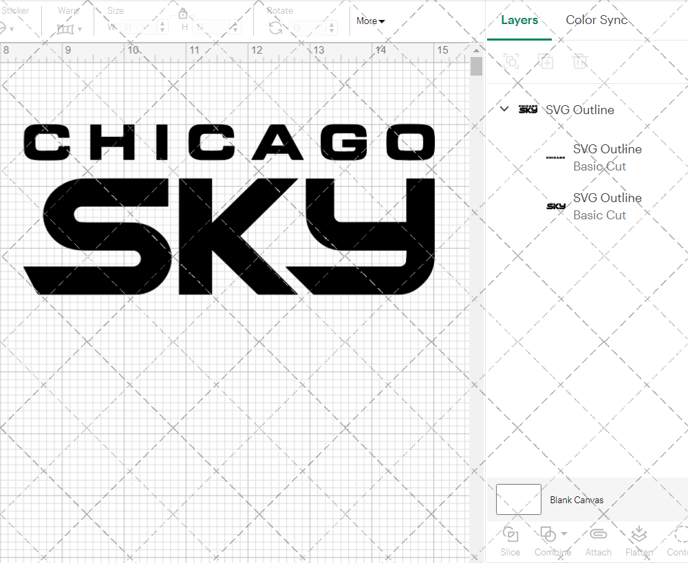 Chicago Sky Wordmark 2019 002, Svg, Dxf, Eps, Png - SvgShopArt