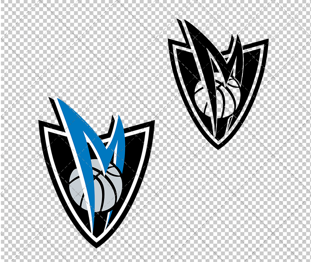 Dallas Mavericks Alternate 2001 002, Svg, Dxf, Eps, Png - SvgShopArt