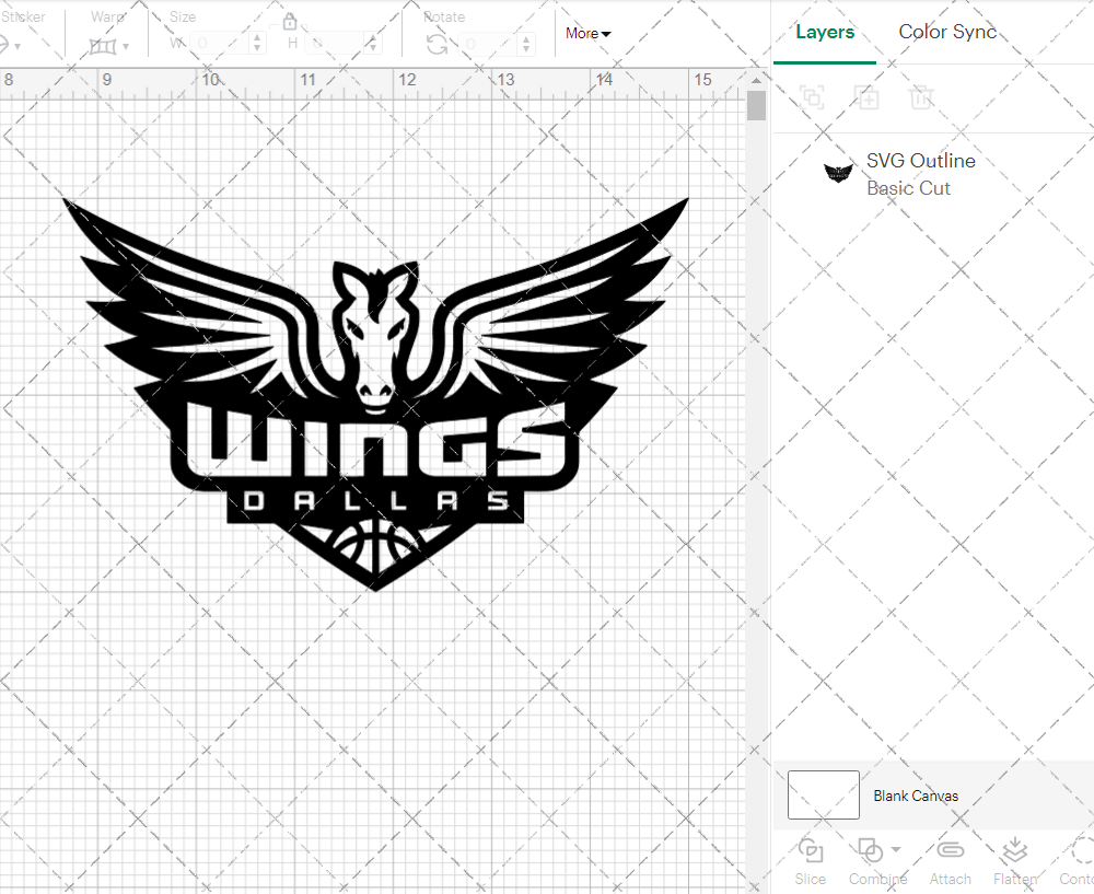 Dallas Wings 2016, Svg, Dxf, Eps, Png - SvgShopArt