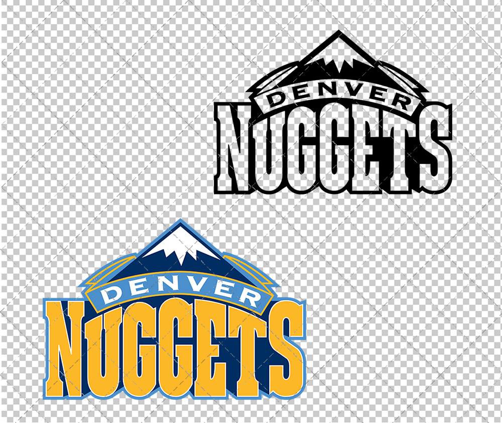 Denver Nuggets 2008, Svg, Dxf, Eps, Png - SvgShopArt