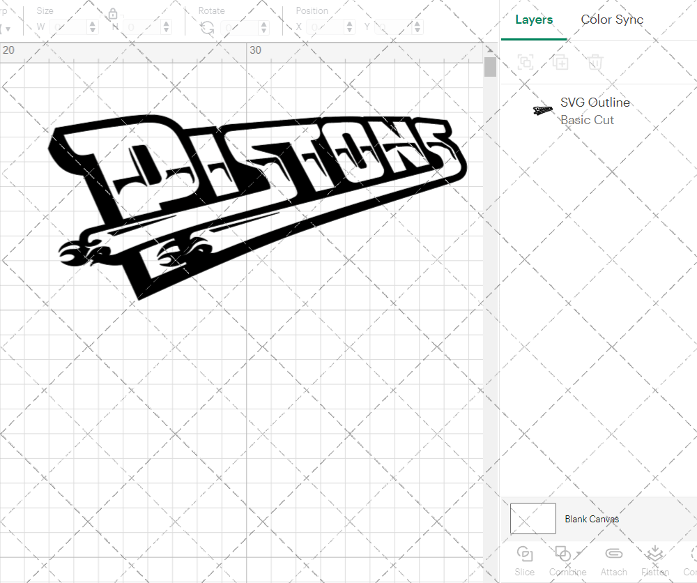 Detroit Pistons Alternate 1996 004, Svg, Dxf, Eps, Png - SvgShopArt