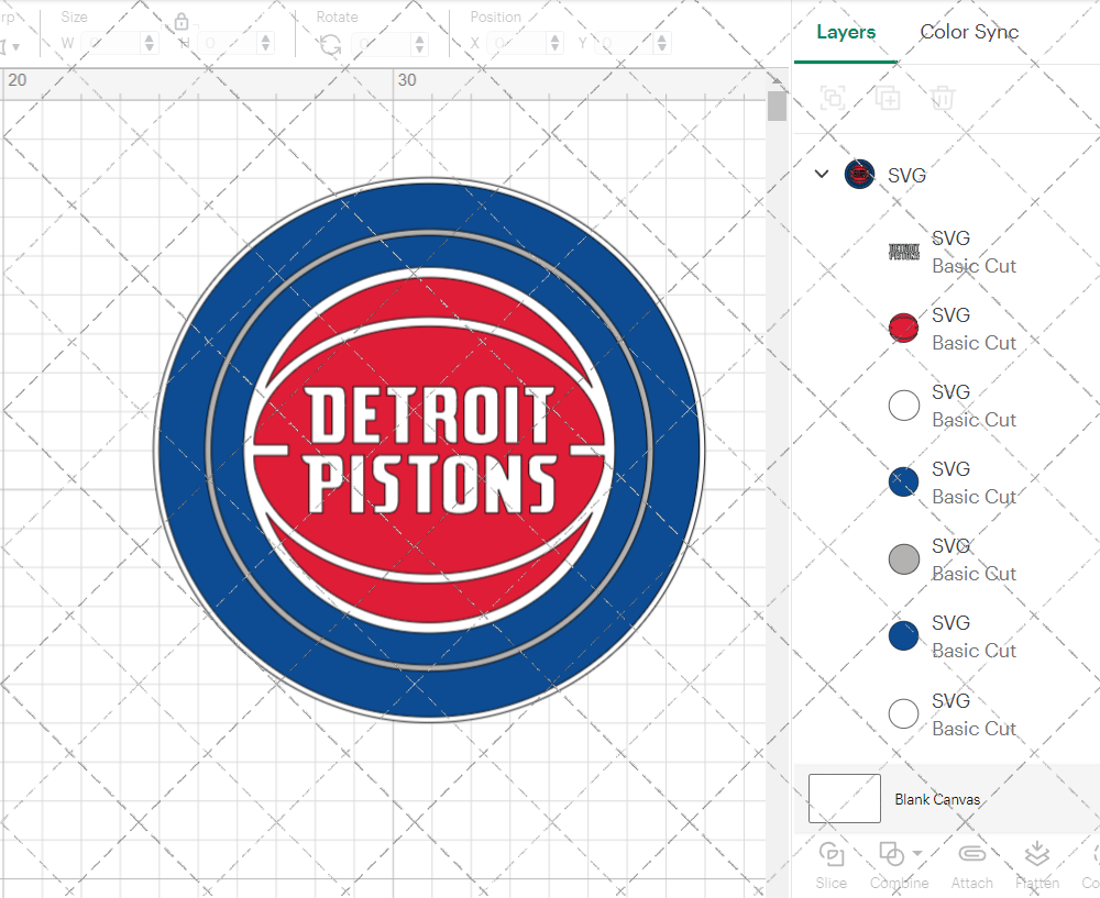 Detroit Pistons Concept 2017 002, Svg, Dxf, Eps, Png - SvgShopArt