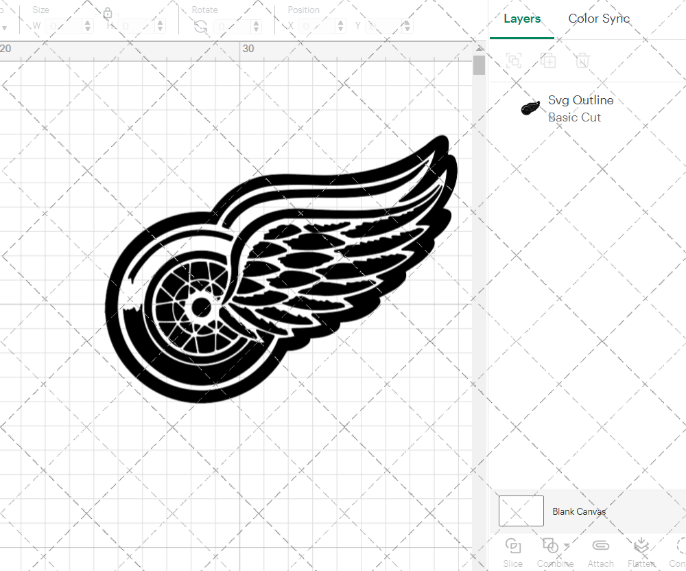 Detroit Red Wings Alternate 1983, Svg, Dxf, Eps, Png - SvgShopArt
