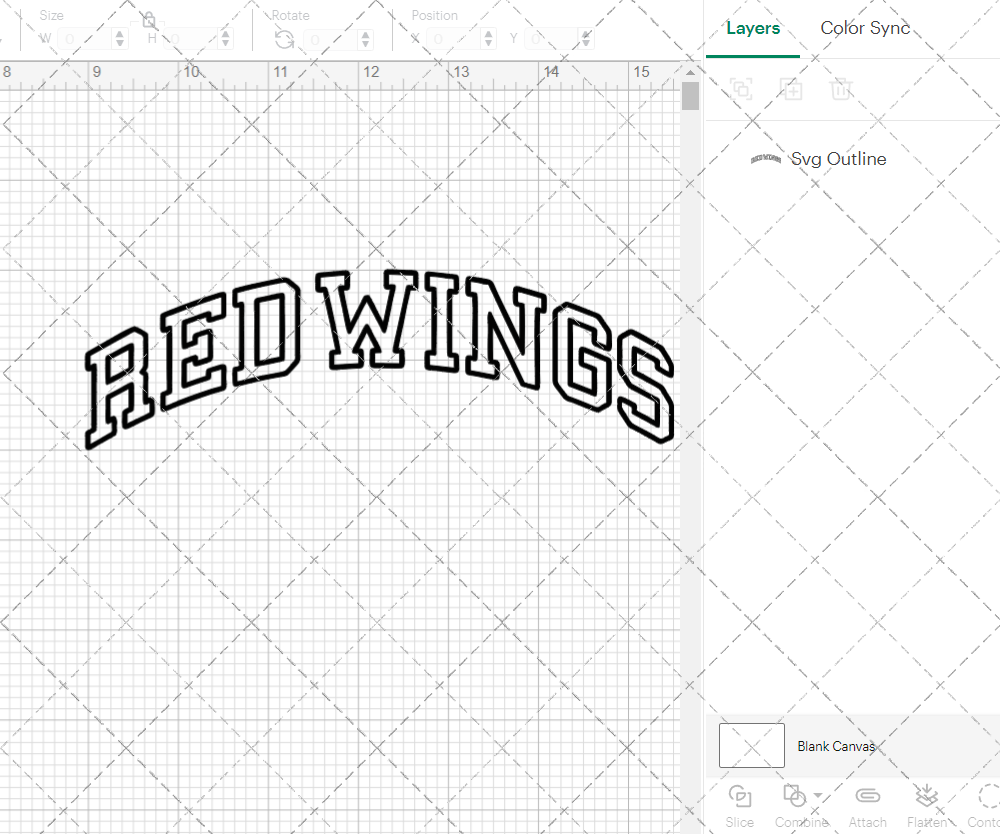 Detroit Red Wings Concept Wordmark, Svg, Dxf, Eps, Png - SvgShopArt