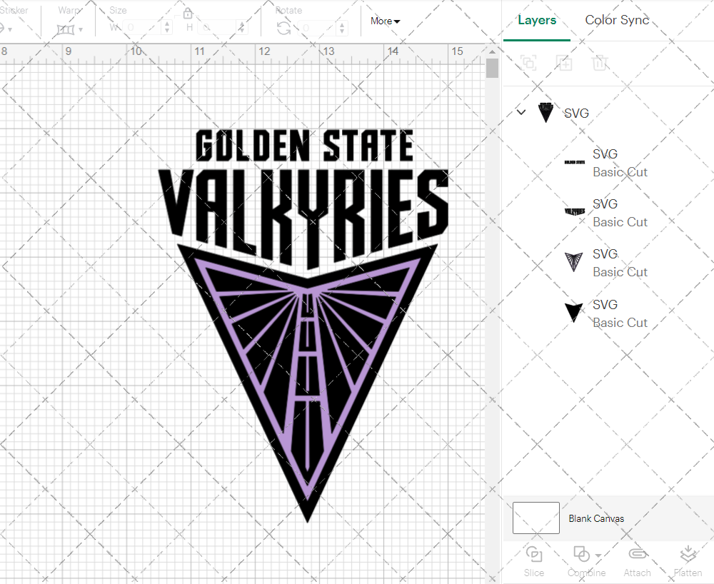 Golden State Valkyries 2025, Svg, Dxf, Eps, Png
