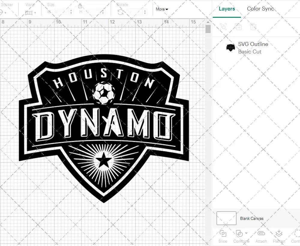 Houston Dynamo FC 2006, Svg, Dxf, Eps, Png - SvgShopArt