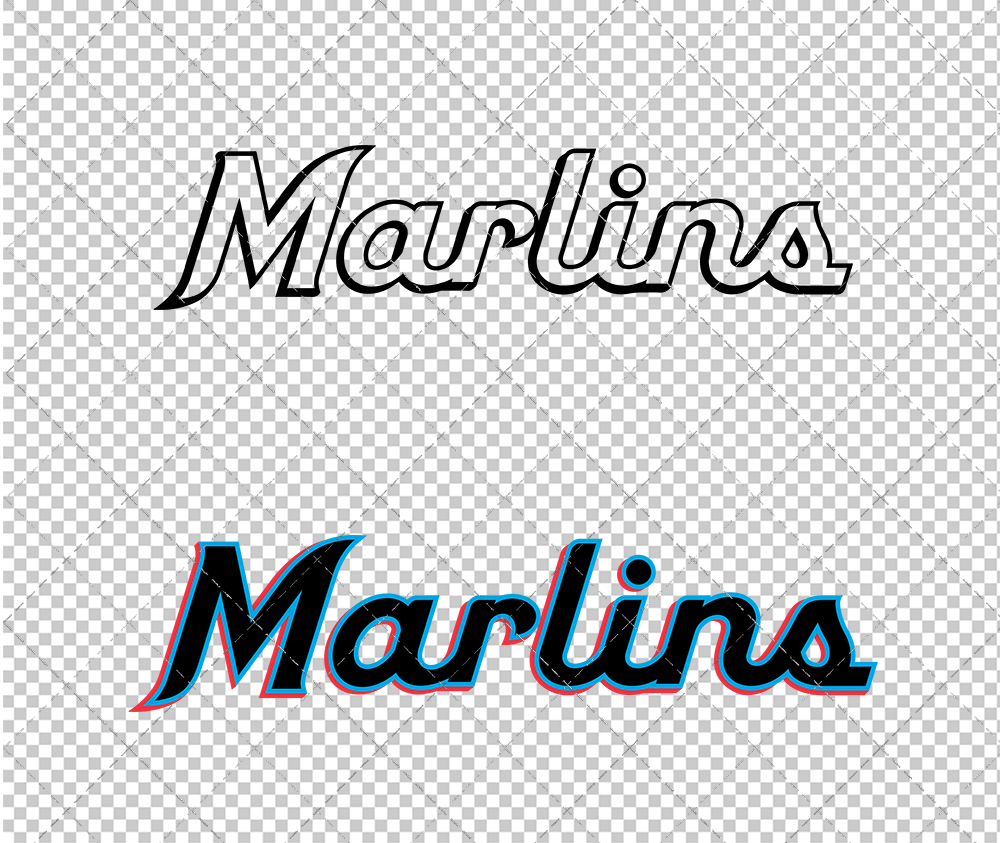 Miami Marlins Jersey 2019, Svg, Dxf, Eps, Png - SvgShopArt