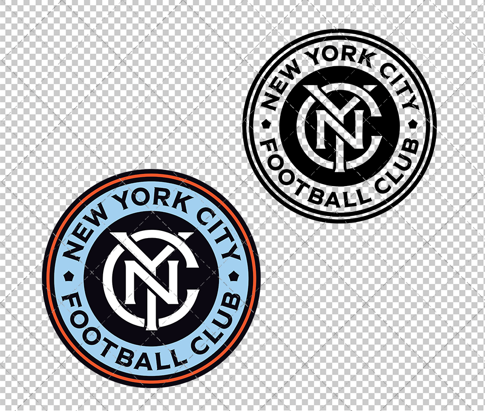 New York City FC 2025, Svg, Dxf, Eps, Png - SvgShopArt