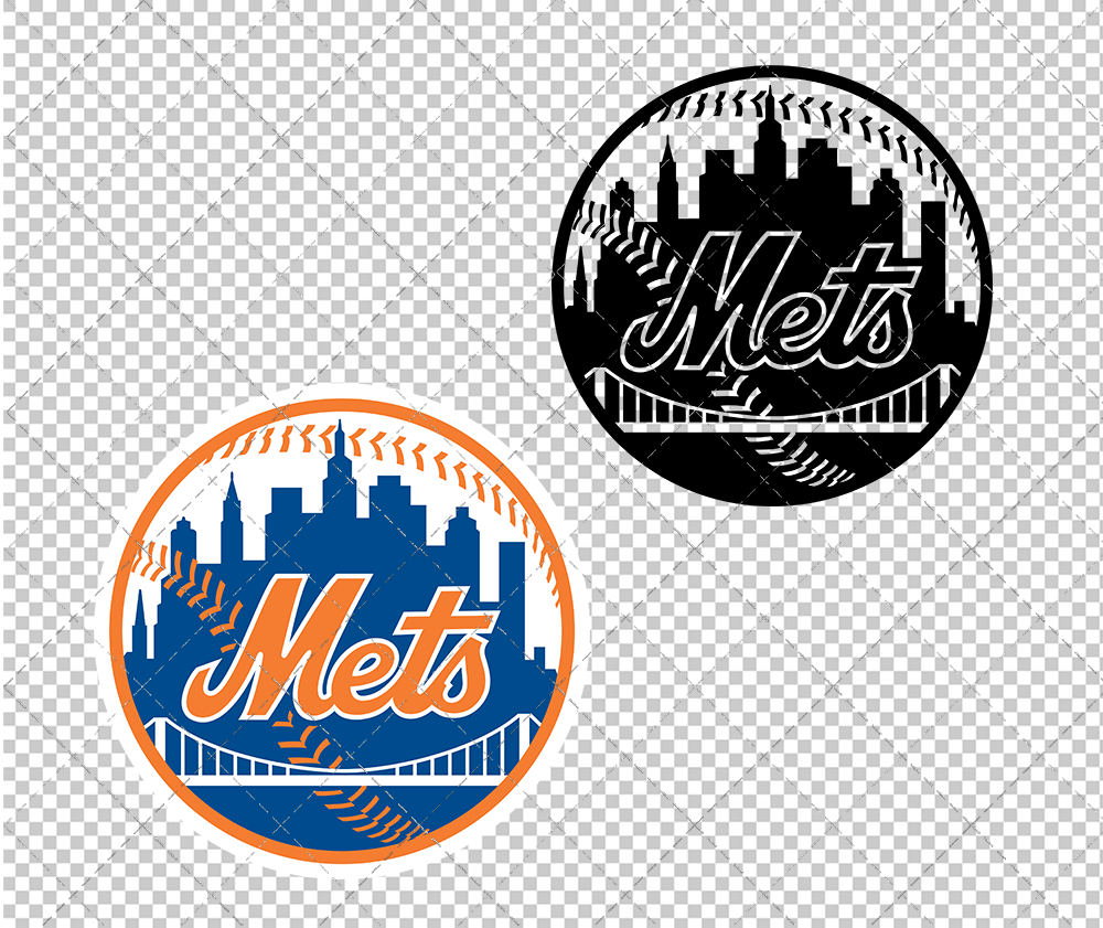 New York Mets 1999, Svg, Dxf, Eps, Png - SvgShopArt