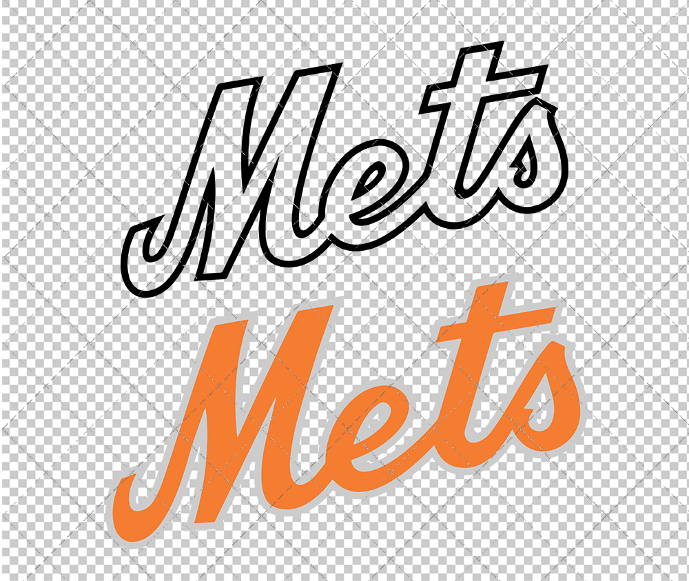New York Mets Jersey 1982, Svg, Dxf, Eps, Png - SvgShopArt
