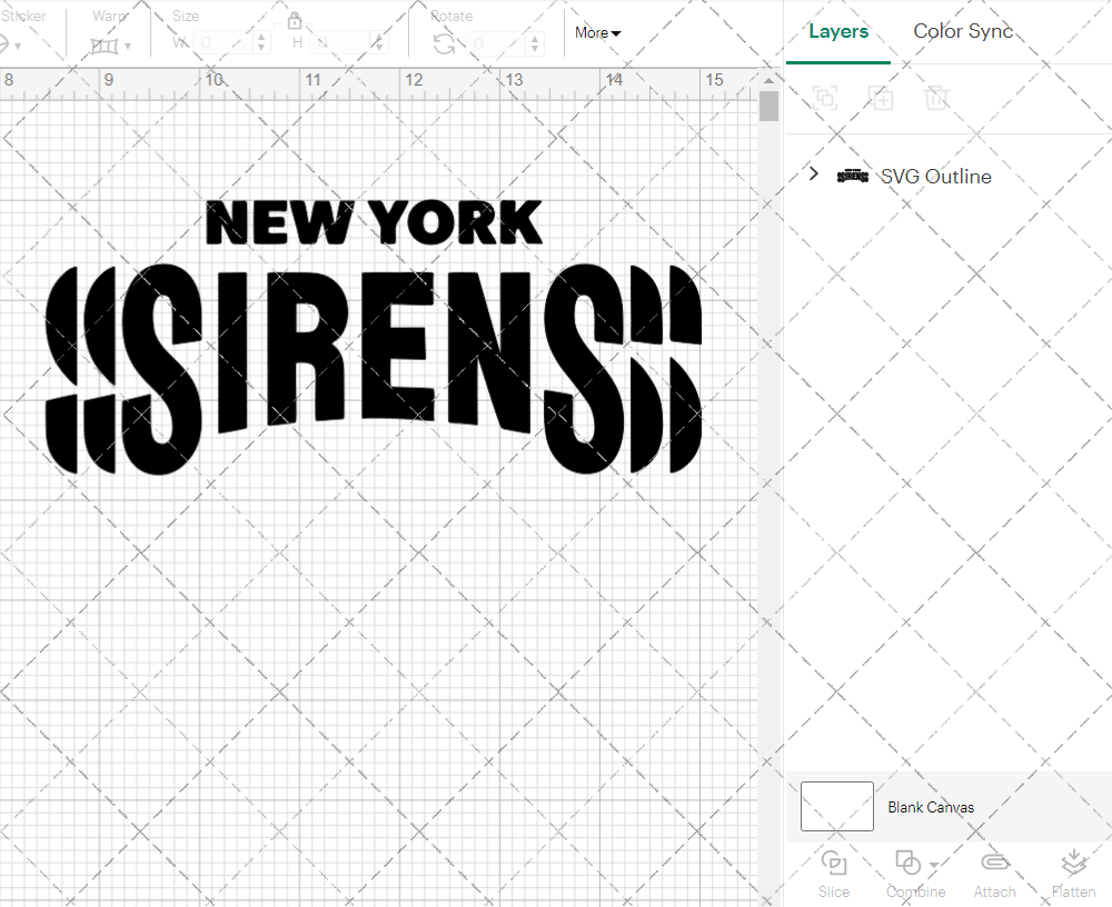 New York Sirens Wordmark 2024, Svg, Dxf, Eps, Png 003