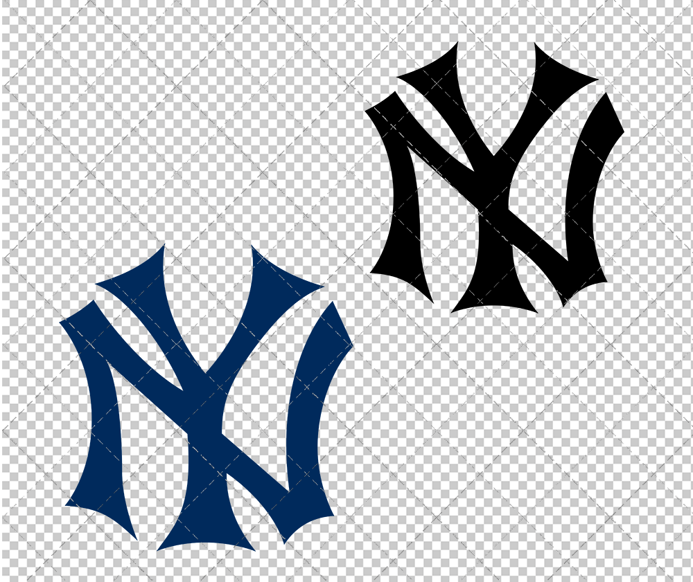 New York Yankees Jersey 1915, Svg, Dxf, Eps, Png - SvgShopArt