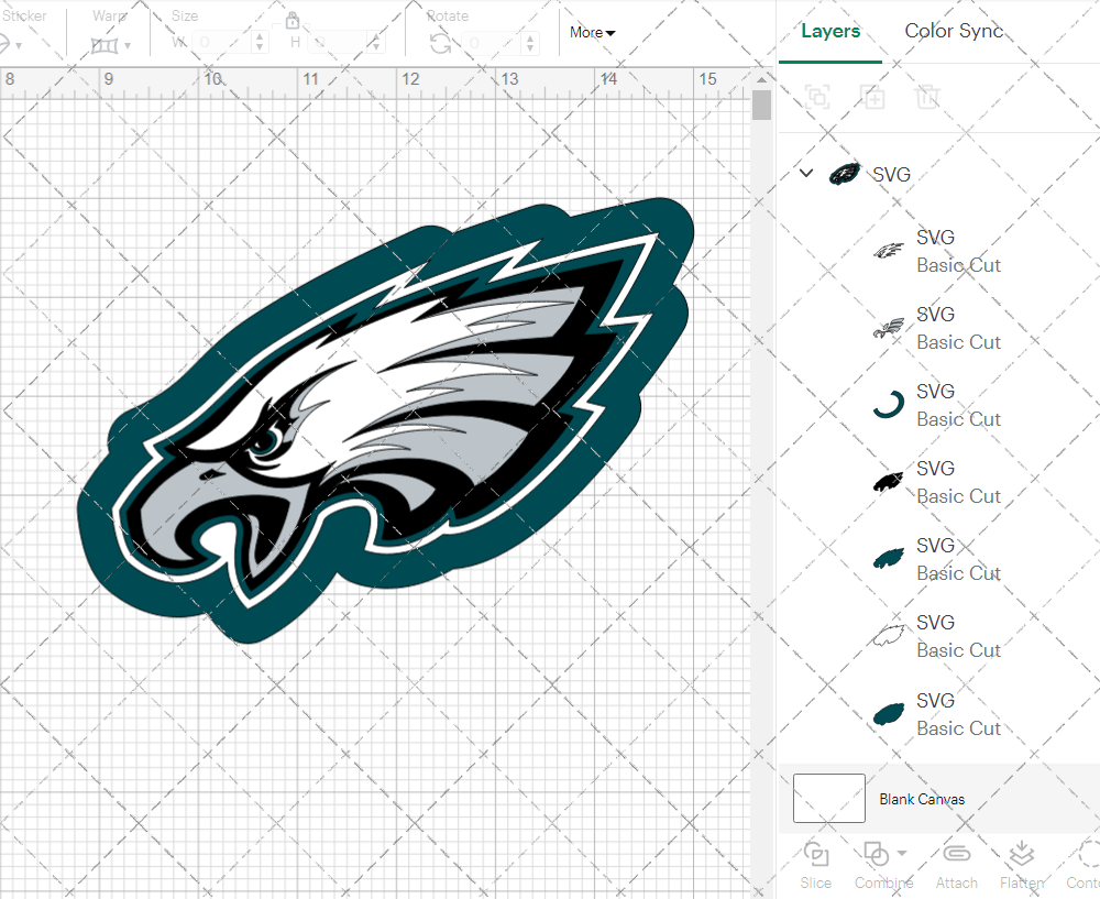 Philadelphia Eagles Concept 1996 002, Svg, Dxf, Eps, Png - SvgShopArt