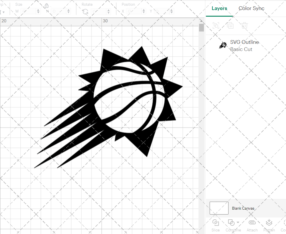 Phoenix Suns Alternate 2013 002, Svg, Dxf, Eps, Png - SvgShopArt