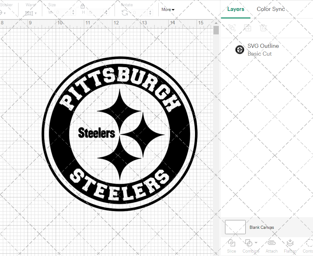 Pittsburgh Steelers Circle 1988 002, Svg, Dxf, Eps, Png - SvgShopArt