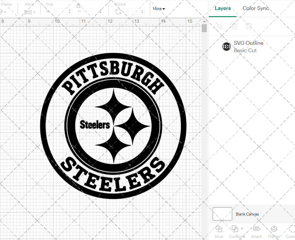 Pittsburgh Steelers Circle 1988, Svg, Dxf, Eps, Png - SvgShopArt