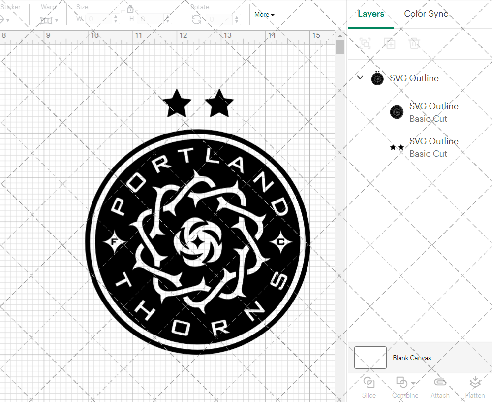 Portland Thorns FC 2018, Svg, Dxf, Eps, Png - SvgShopArt