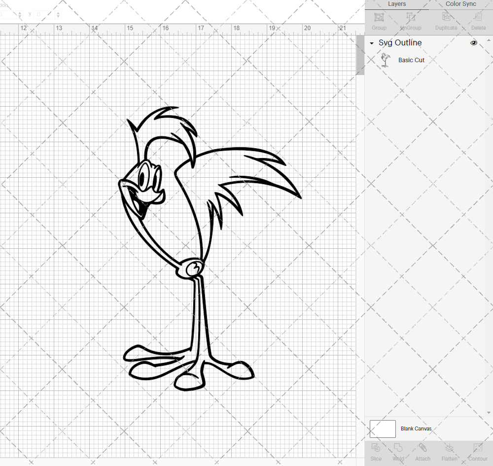 Road Runner - Looney Tunes, Svg, Dxf, Eps, Png - SvgShopArt