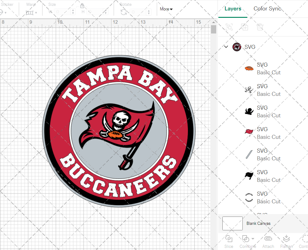 Tampa Bay Buccaneers Circle 1997, Svg, Dxf, Eps, Png - SvgShopArt