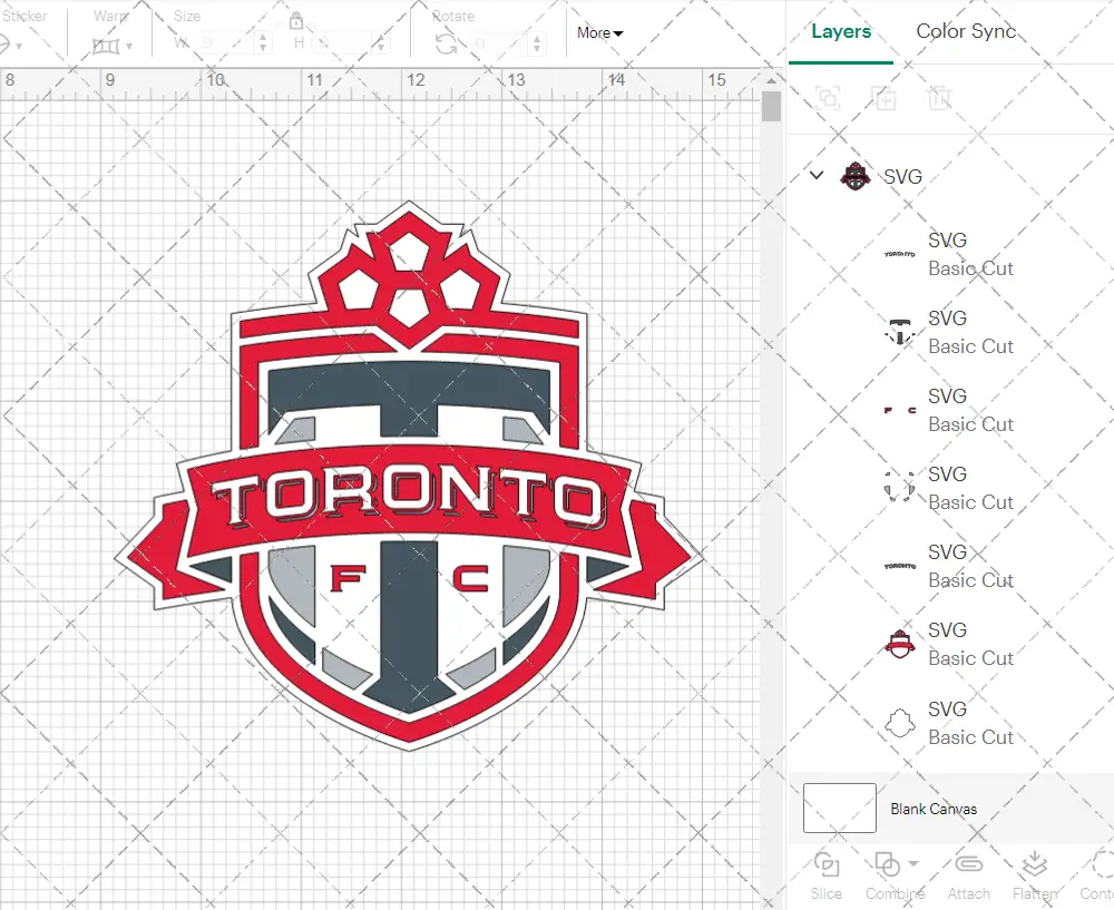 Toronto FC 2007, Svg, Dxf, Eps, Png - SvgShopArt