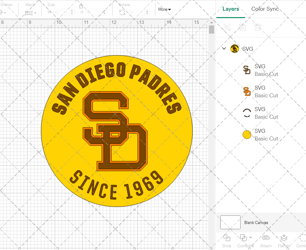 San Diego Padres Circle 1980, Svg, Dxf, Eps, Png - SvgShopArt