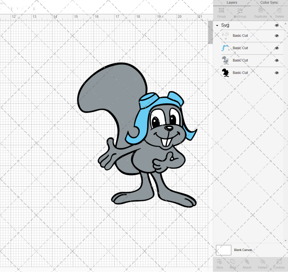 Rocky J. Squirrel - Rocky and Bullwinkle, Svg, Dxf, Eps, Png - SvgShopArt