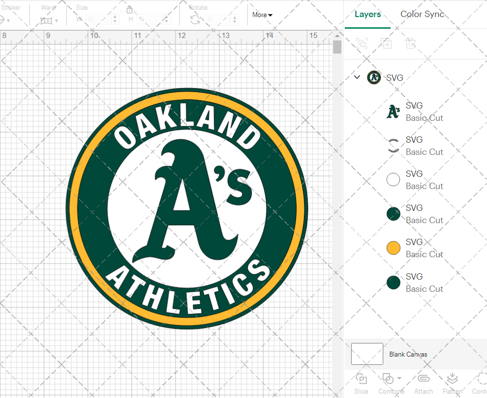 Oakland Athletics Circle 1993, Svg, Dxf, Eps, Png - SvgShopArt