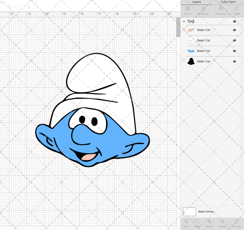 Smurfs - The Smurfs 003, Svg, Dxf, Eps, Png - SvgShopArt