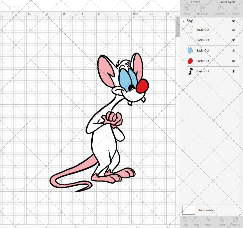 Pinky - Pinky and Brain, Svg, Dxf, Eps, Png - SvgShopArt