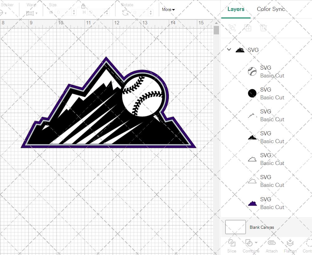 Colorado Rockies Alternate 2017 002, Svg, Dxf, Eps, Png - SvgShopArt