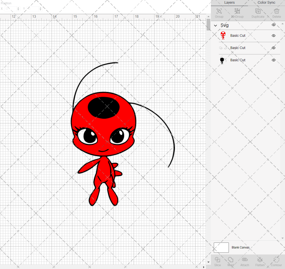 Tikki - Miraculous, Svg, Dxf, Eps, Png - SvgShopArt
