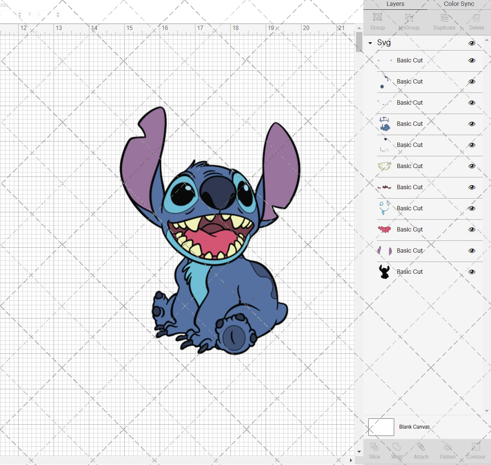 Stitch - Lilo and Stitch, Svg, Dxf, Eps, Png - SvgShopArt