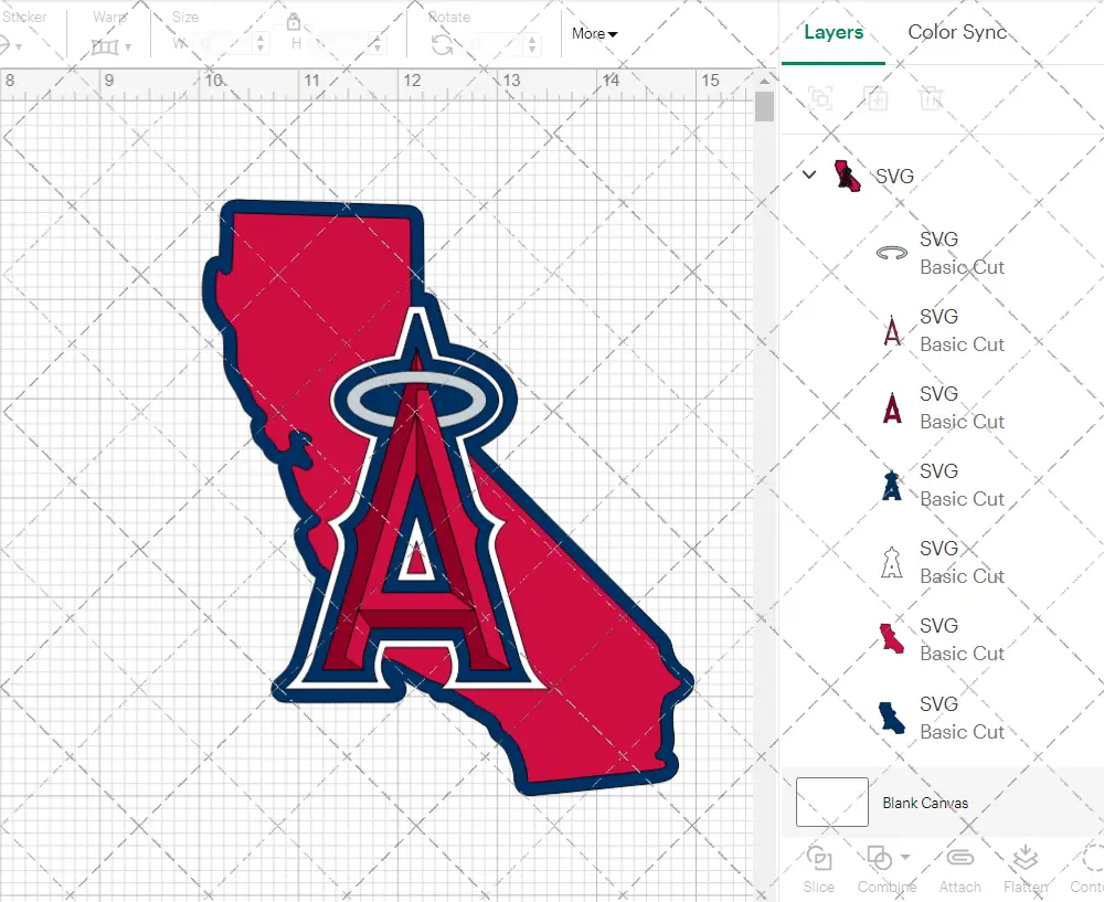 Los Angeles Angels Concept 2017 003, Svg, Dxf, Eps, Png - SvgShopArt