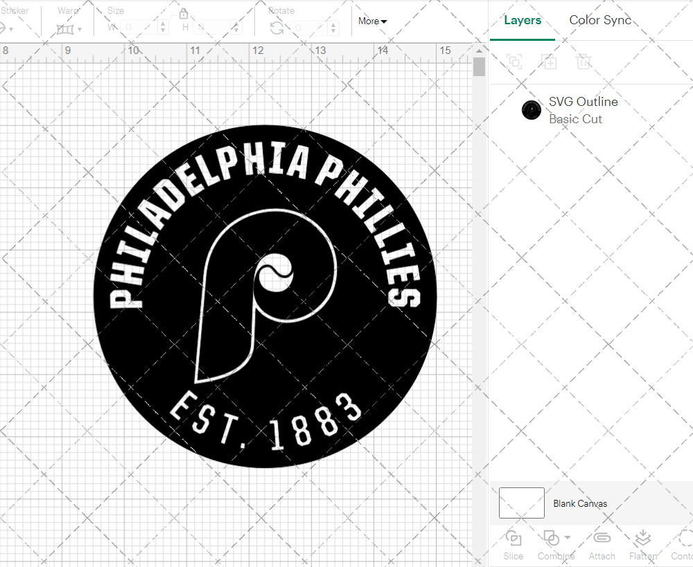 Philadelphia Phillies Circle 1984, Svg, Dxf, Eps, Png - SvgShopArt
