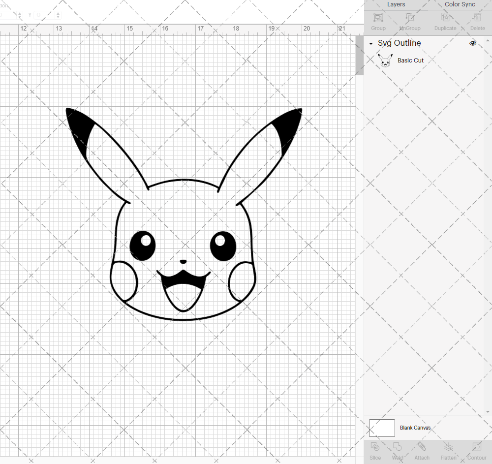 Pikachu - Pokemon 002, Svg, Dxf, Eps, Png - SvgShopArt