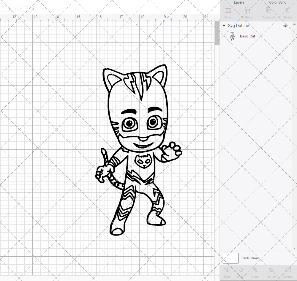 Catboy - PJ Masks, Svg, Dxf, Eps, Png - SvgShopArt