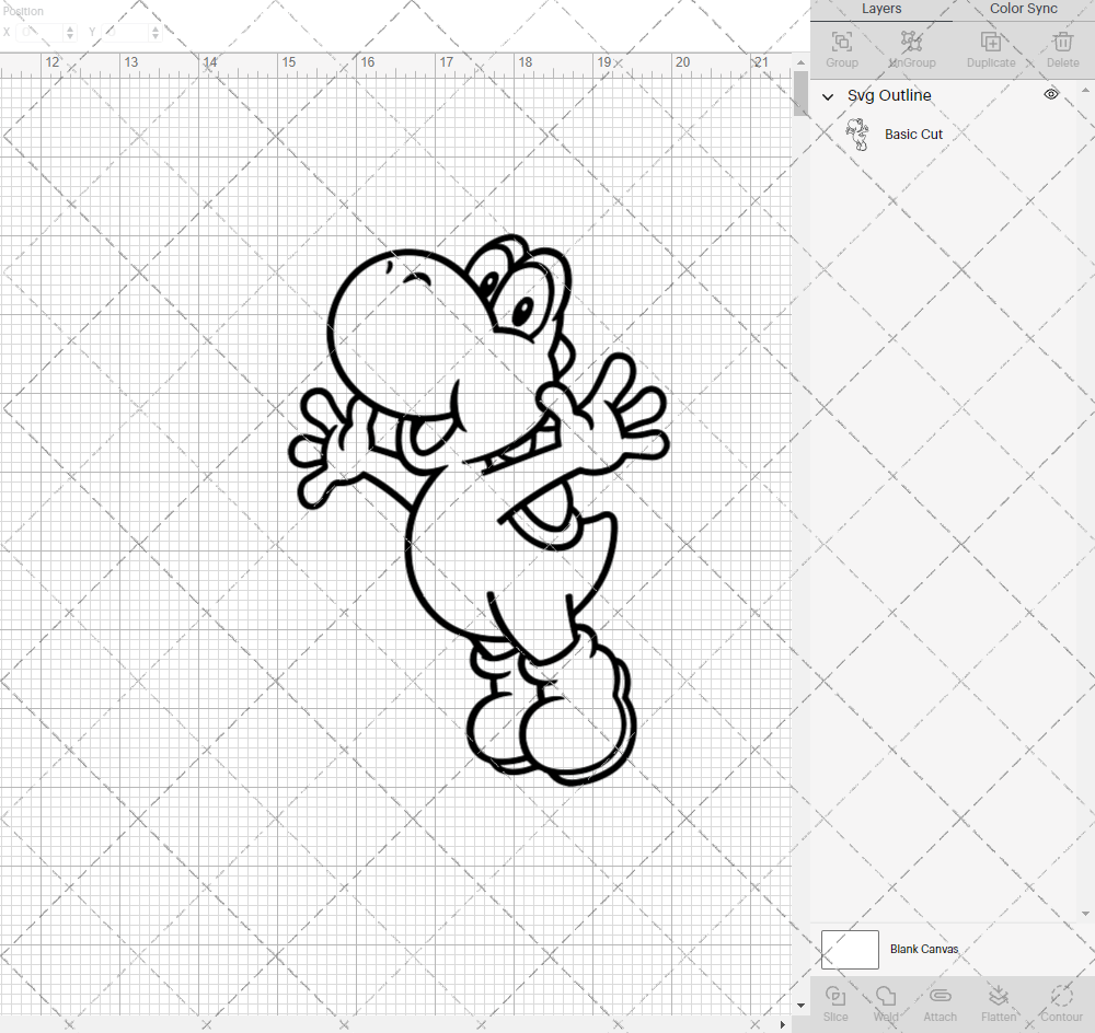 Yoshi - Super Mario Bros, Svg, Dxf, Eps, Png - SvgShopArt