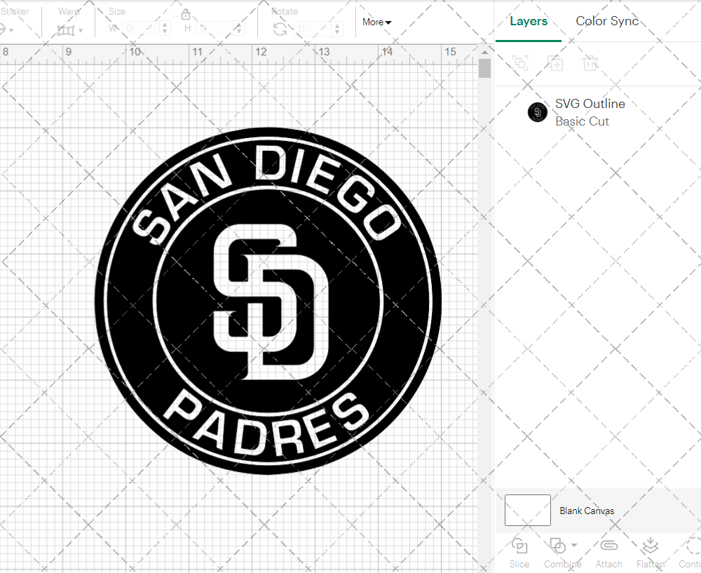 San Diego Padres Circle 2016, Svg, Dxf, Eps, Png - SvgShopArt
