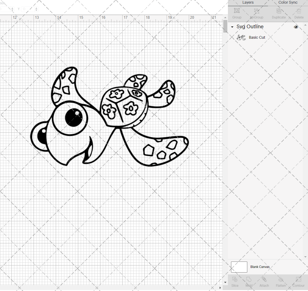 Squirt - Finding Nemo, Svg, Dxf, Eps, Png - SvgShopArt