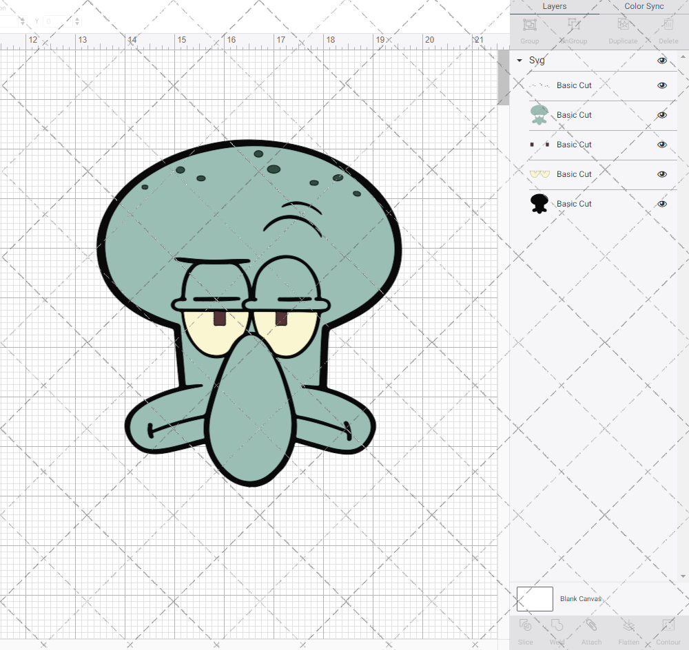 Also Squidward - SpongeBob SquarePants 003, Svg, Dxf, Eps, Png SvgShopArt