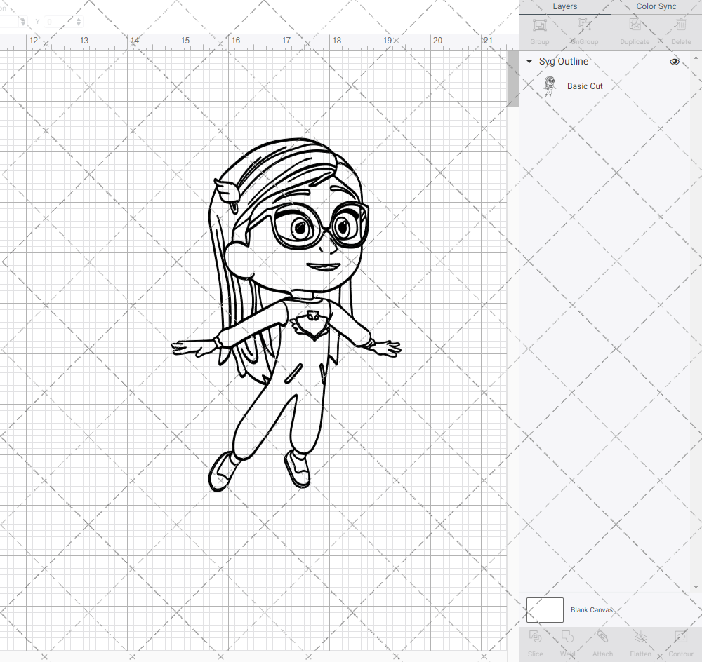 Amaya - PJ Masks, Svg, Dxf, Eps, Png SvgShopArt