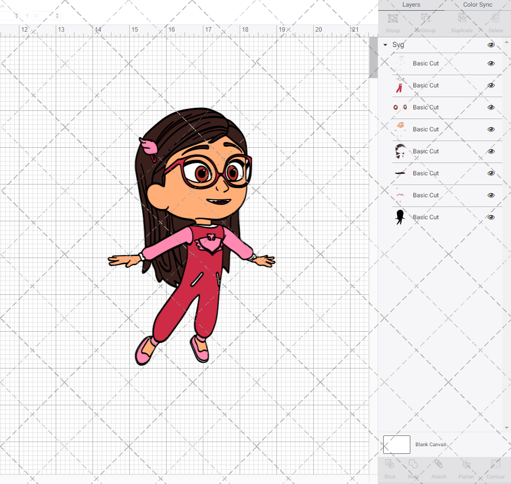 Amaya - PJ Masks, Svg, Dxf, Eps, Png SvgShopArt