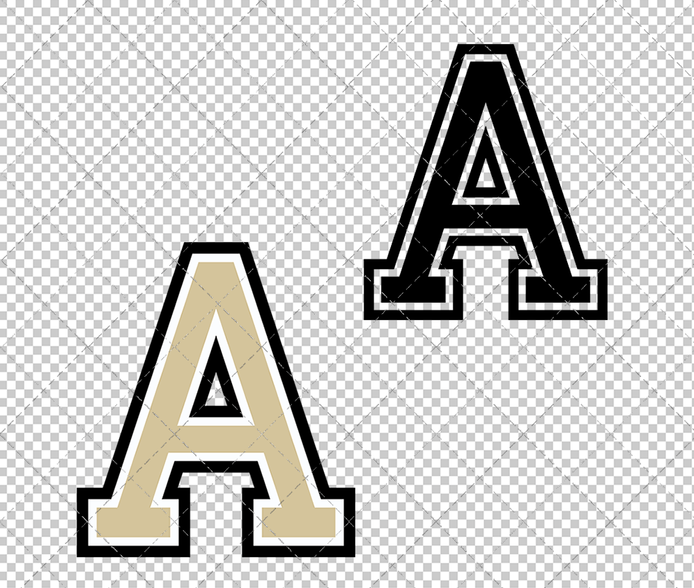 Army Black Knights Secondary 2015, Svg, Dxf, Eps, Png - SvgShopArt