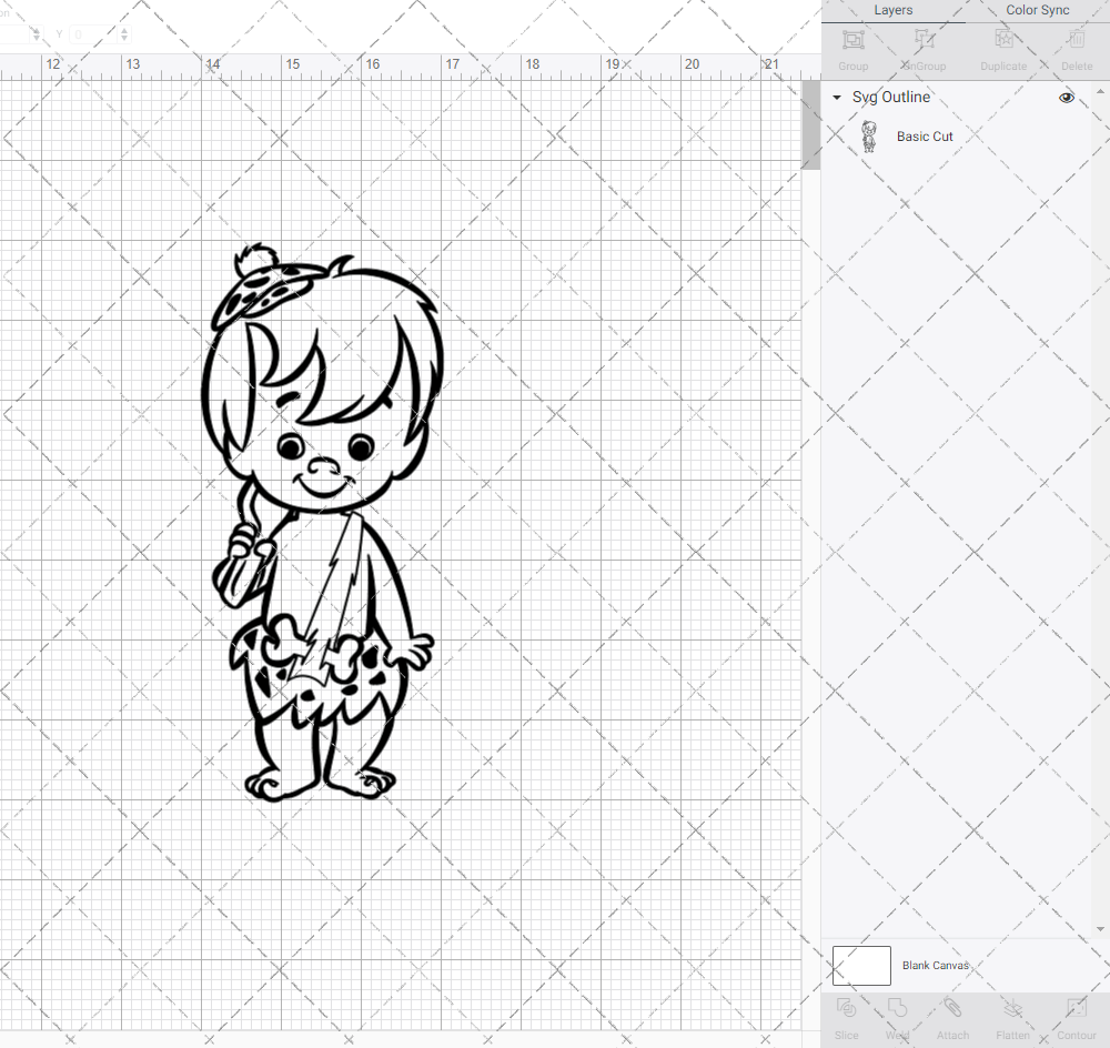 Bamm Bamm Rubble - The Flintstones, Svg, Dxf, Eps, Png SvgShopArt
