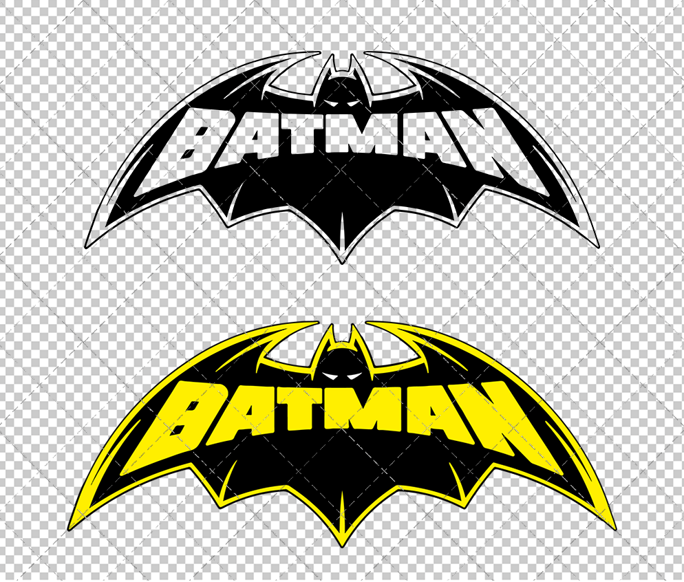 Batman Logo 002, Svg, Dxf, Eps, Png SvgShopArt
