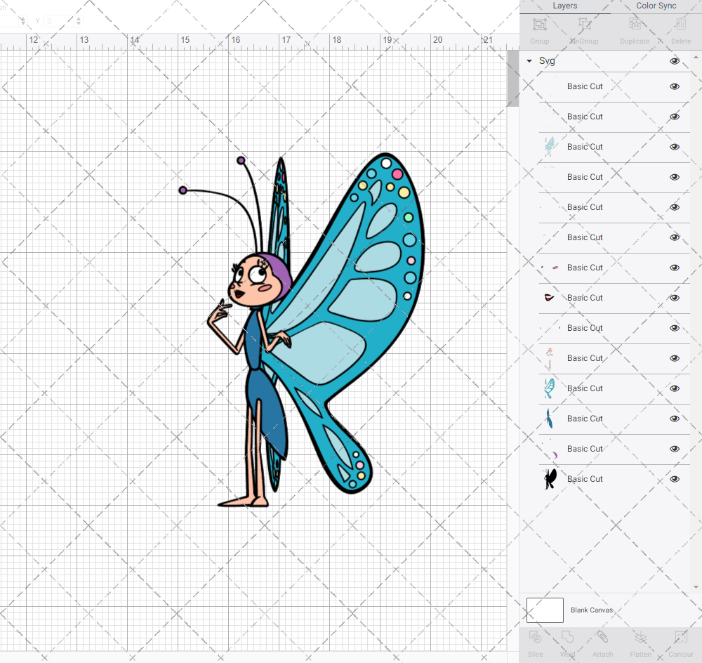 Beatrice - Maya the Bee, Svg, Dxf, Eps, Png SvgShopArt